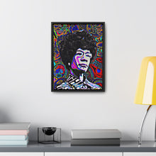 Load image into Gallery viewer, Shirley Chisolm, Unbothered - Digital Art on Matte Canvas