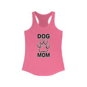 "Dog Mom" Women's Ideal Racerback Tank