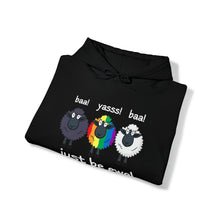 Load image into Gallery viewer, &quot;Just Be Ewe!&quot; Unisex Heavy Blend™ Hooded Sweatshirt