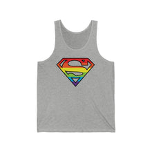 Load image into Gallery viewer, &quot;Superman - Pride&quot; Unisex Jersey Tank