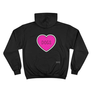 Love Dogs - Custom Graphic Print Champion Hoodie