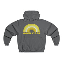 Load image into Gallery viewer, &quot;Good Vibes in Yellow&quot; NUBLEND® Hooded Sweatshirt