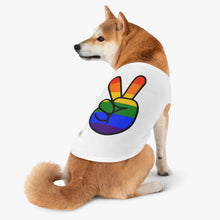 Load image into Gallery viewer, &quot;Pride Peace Sign” Pet Tank Top