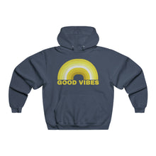 Load image into Gallery viewer, &quot;Good Vibes in Yellow&quot; NUBLEND® Hooded Sweatshirt