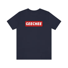Load image into Gallery viewer, &quot;Geechee&quot; Custom Graphic Print Unisex Jersey Short Sleeve Tee
