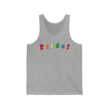 Load image into Gallery viewer, &quot;Pride!&quot; Unisex Jersey Tank