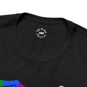 "LGBT Pride" Custom Graphic Print Unisex Jersey Short Sleeve Tee